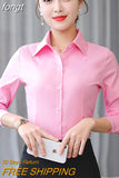 Fashion Women Shirts White Shirt Women Long Sleeve Shirts Tops Office Lady Basic Shirt Blouses Plus Size Woman Blouse