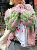 Fongt And Winter Leisure 2025 Women's New Products Jacket Knitted Cardigan Sweater Clammed Lady's Jacket