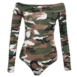 shoulder long sleeve Camouflage