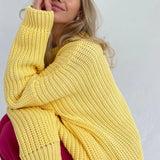Loose Autumn Sweater Women 2020 New Korean Elegant Knitted Sweater Oversized Warm Female Pullovers Fashion Solid