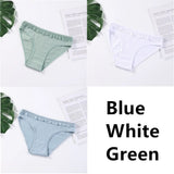 Cotton Panties Underwear Solid Women Sexy Lace Underpants Soft Briefs Set Female Intimates Plus Size Lingerie Panty