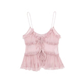 Fongt 2023 New Women's Translucent Laminated Decorative Top 7573426-Outfit