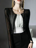Elegant Camisole Tops Women's Pleated Tube Top Short Tanks Female Folds Stretchy Fashion Camis-Outfit