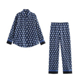 Fongt Homemade New Women's Dresses Geometric Pattern Printed Shirts Geometric Pattern Printed Pants