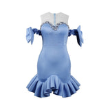 Fongt Perspective Mesh Crocus Stud Beaded Bow Bow Dress Party Big-Size Women's Dress Dress