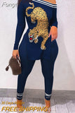 Collar Pullover Top Slim Fit Pants Suit Elegant Women Printed Long Sleeve Pant Suit Female Streetwear Vintage Two Piece