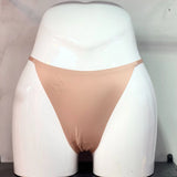 Fongt Ice Silk Scarless Lady Thong Diamond With Female Thong Trousers T-Pants Large Thong Trousers