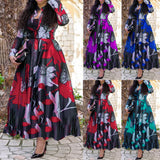 Fongt Digital Print Four Sides Of The New Dress