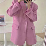 Fongt Spring And Autumn Small Suit Jacket Female Korean Version British Wind Web Celebrity Design Sense West Female Suit Women's Temperament Jacket-Outfit