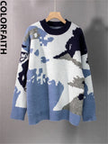 New 2022 Thicken Oversized Knitted Lady Vintage Fashionable Pullovers Women Autumn Winter Sweaters Wild Tops