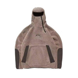 Fongt Velvet Coat Plus Thick Jacket Warm Hoodie Hooded Loose Jacket