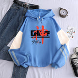 Fongt Autumn And Winter New Plus Thick Double Hoodie Korean Version Of Loose Tops For Street Children