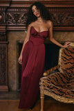 Fongt Women's New Sexy Breast-Wearing Shoulder-Folded Dress
