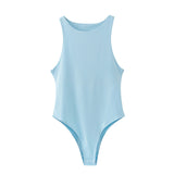 2024 New Ins Style Sexy Tight-Fitting Vest Women's Sleeveless Jumpsuit Trend-Outfit