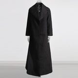 Fashion Solid Color Design Top Dress 2025 Summer New Lingo Press Temperament High-End Long Cotton