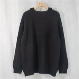 2021 New Winter Spring Women Sweaters Pullovers Hooded Minimalist Oversize Korean Style Elegant LadiesTops