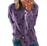 Loose Oversized Long Sleeves T-shirt Printed