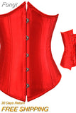 Plus size Women Underbust Corset Sexy Bustiers Workout Shape Body Belt Slimming Shapers Girdles Dropship
