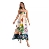 Fongt New Casual Dress Women's High-Waisted Sleeveless Vest With Joint Dress Summer