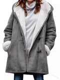 Fongt 2025 New Plus-Coat Pocket Women's Coat Stylish Elegance