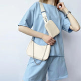 Loose Soft Sets Women 2021 New Casual Two Pieces Short Sleeve T Shirts and High Waist Shorts Solid Outfits