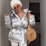 Fongt Autumn And Winter New Temperament Collar Short-Term Warm Long-Sleeved Fur Coat Woman