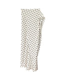 Fongt Xixi 2025 Spring New Temperament Commuting Solid Color Slim Waist Half-Body Skirt With Crooked Pencil Skirt 85111