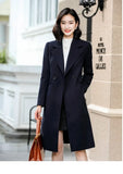 Fongt And Winter New Japanese And Korean Explosion Single Thick Hairs This Female Coat Wish Multi-Colored And Long Coat