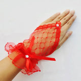New Lace Etiquette Gloves Fashion Bride's Gloves Wedding Accessories Lace
