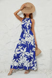 Fongt Shooting Women's Summer New Fashion Print Round Collar Sexy Dress Dress Woman