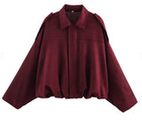 Fongt Women's Explosive Fashion Velvet Texture Effect Bomber Jacket Jacket