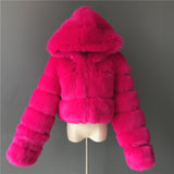 Fongt Fur Autumn And Winter New Imitation Fur Turf Warm Hat Fur Coat Woman