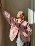 Pink Bomber Jacket-Outfit