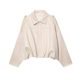 Fongt New Velvet Texture Effect Bomber Jacket Jacket