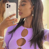 Women Sexy Tassel Lace Mini Dress Hollow Out Mesh Bodycon Dresses 2021 Summer Night Club Party Flocking Fairy Core Fall