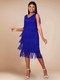 Fongt Collar Tuxedo High-Waisted Dress Elegant Wind Event Event Dress Partydress