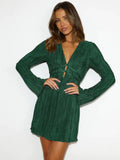 High-grade Flash Dress Summer Slim Fit Tied