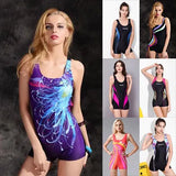Fongt New Professional Quick-Dry One-Piece Swimsuit Female Sense Swimsuit Female