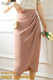 Skirts Women Hip Skirts 2023 Fashion Women Clothing High Waist Split One Step Skirts Black Skirt Irregular Skirts