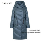 2022 Fashion Brand Down Parkas Women's Winter Jacket Women Coat New Long Thick Outwear Warm Female Jacket