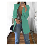 Women's Blazers Jacket Plus Size 4XL 5XL Spring Autumn Jacket Oversize for Woman Office Long Sleeve Coat Casual Clothes