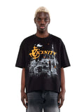 Fongt House T-Shirt White Vic Short-Sleeved SHOOTING HOUSE TEE WHITE Same Printed T-Shirt