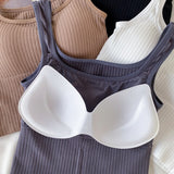 Women Summer Ladies Tops High Elasticity Minimalist Solid Cropped Backless Slim Elegant Popular College Korean