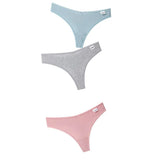 Women's Panties G-string Thong Cotton Underwear Sexy Panties Female Underpants Solid Letter Pantys Intimates