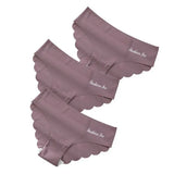 Seamless Women's Panties Set Underwear Female Comfort Panties Solid Low-Rise Briefs Women Underpants Lingerie