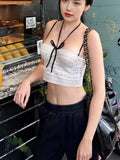 Summer New Sexy Breast Lace With Short Hanging Neck Sling Vest