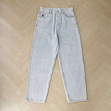 Y2K Bigboy Shortformen Street Clothing Embroidered Cowboy-Outfit
