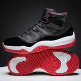 Breathable Basketball Shoes Man's Shockproof High Top Sneakers Cushioning Sport Shoes Outdoor Training Jordan Ankle