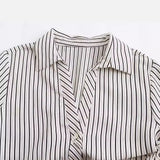 New Slim Striped Long-Sleeved Casual Shirt In Autumn 2298163-Outfit