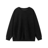 Fongt Large-Size Women's Fashion Leisure Daily Solid Color Buff Long-Sleeved Collar Collar Collar